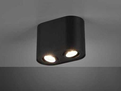 10 x GT Sendo 2.0 Neigungsdesign Spot-Schwarz